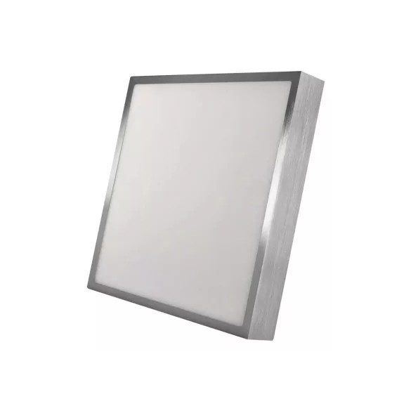 EMOS LED felületi lámpatest NEXXO négyzet, ezüst, 28,5W