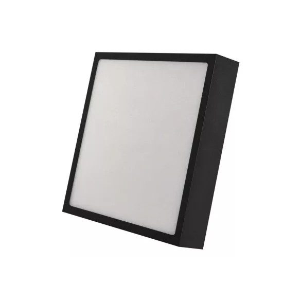 EMOS LED felületi lámpatest NEXXO négyzet, fekete, 21W