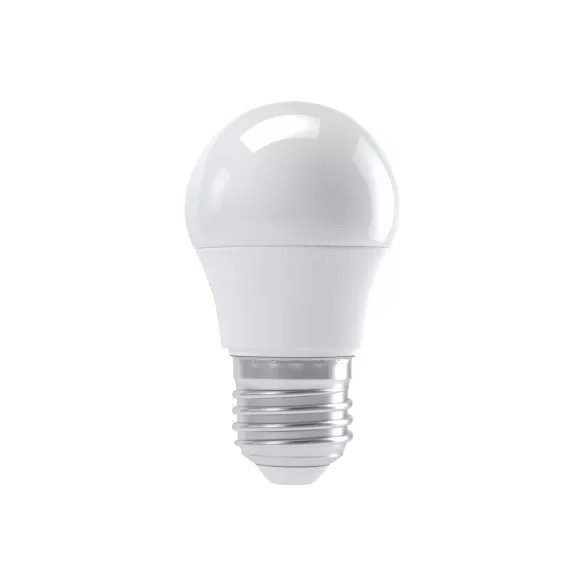 EMOS LED, 4W, E27, kisgömb, temészetes fehér