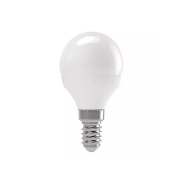 EMOS LED, 4W, E14, kisgömb, természetes fehér