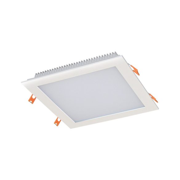 2R Capri S180 LED panel, 18W, szögletes, süllyesztett, természetes fehér