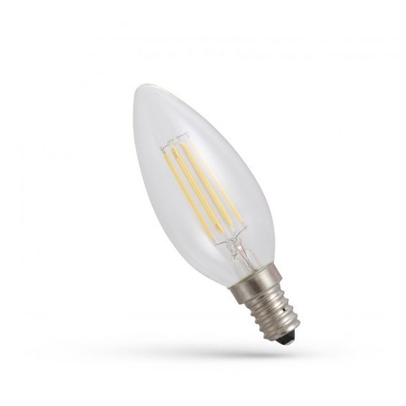 Spectrum Led LED Filamen, E14, gyertya, 6W, természetes fehér