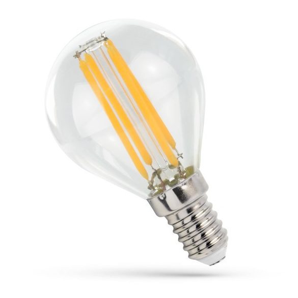 Spectrum Led LED Filamen, E14, A45, 6W, természetes fehér